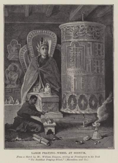 Gran rueda de oración en Soonum de William Crimea Simpson
